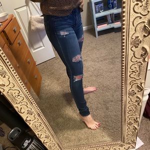 AE ripped skinny jeans